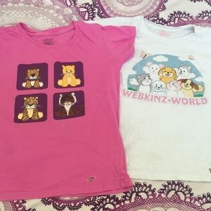 2 Kids Webkinz T-shirt’s Girls XL